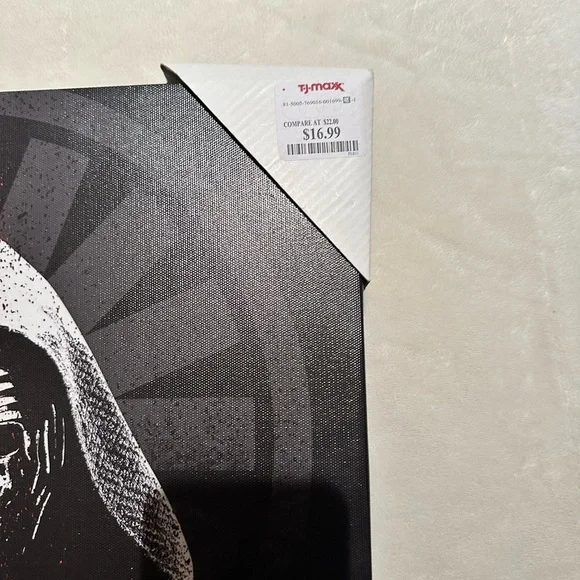 Kylo Ren Wall Canvas - Star Wars - Artissimo - 20”x16” - Picture 8 of 10